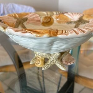 Vintage Fitz & Floyd Seascape Bowl Retired. Good condition